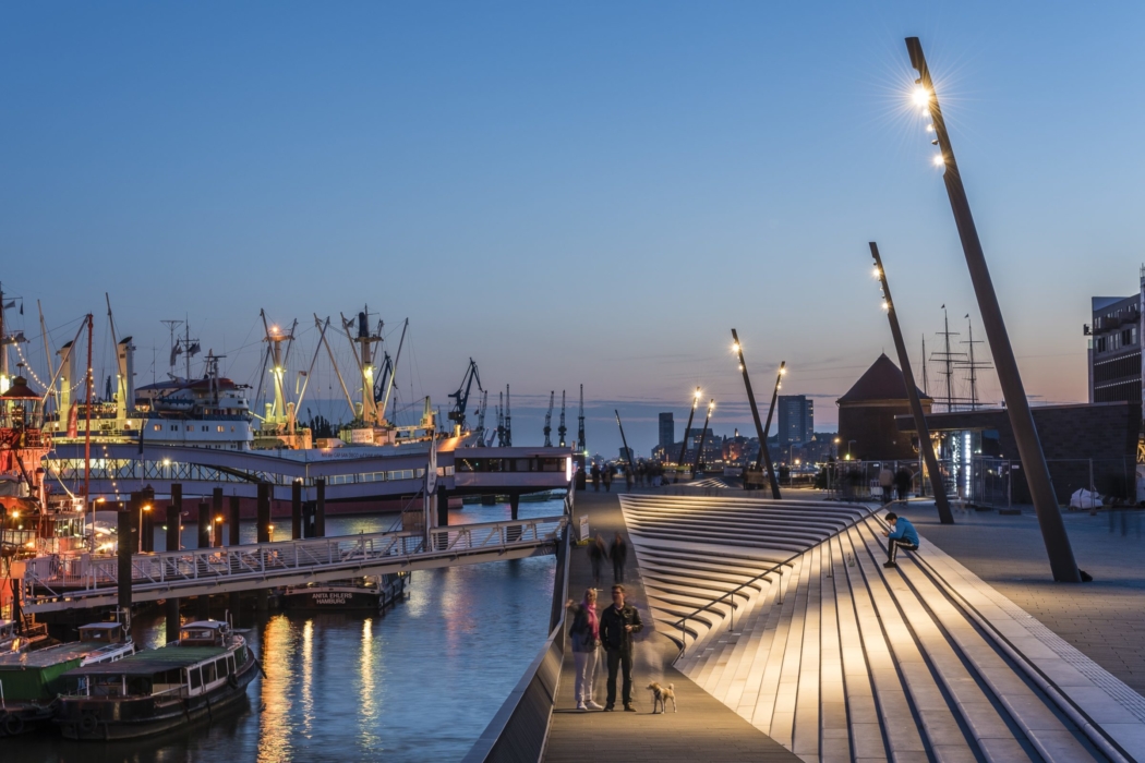 Promenade Niederhafen Hamburg, Foto: Martin Zitzlaff