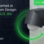 360° Sicherheit mit dem smarten Bewegungsmelder ARGUS 360 von Merten!